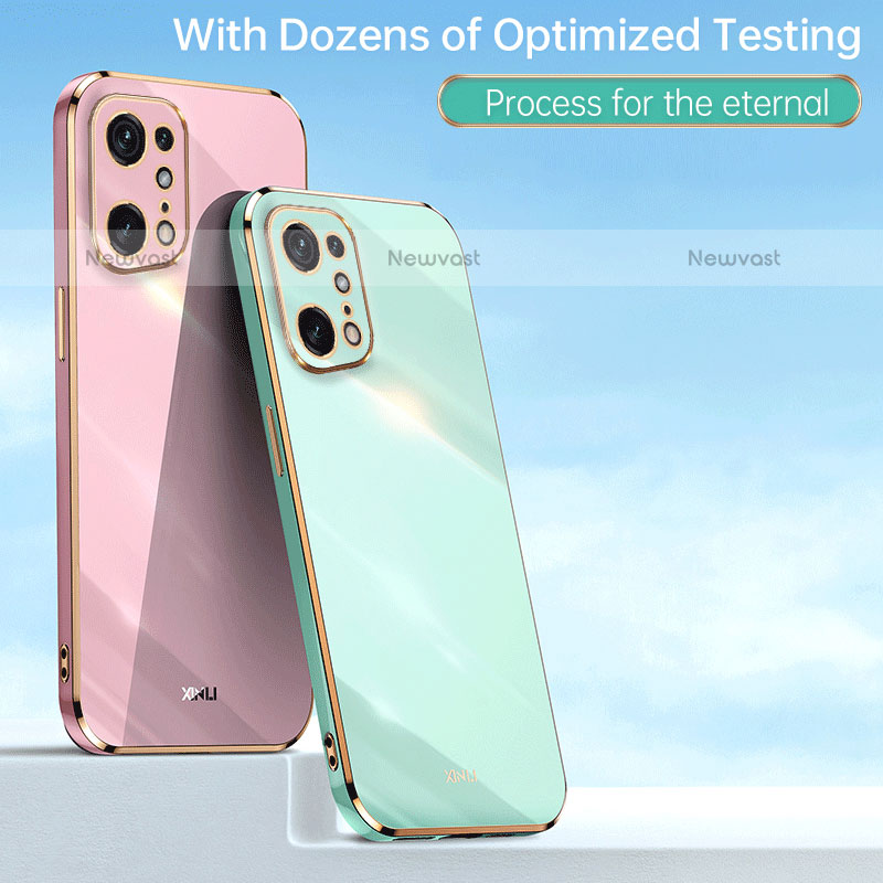 Ultra-thin Silicone Gel Soft Case Cover XL1 for Oppo Find X5 Pro 5G