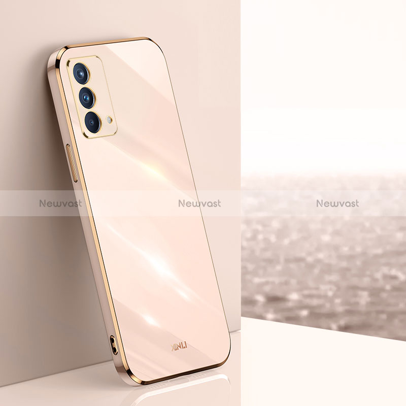 Ultra-thin Silicone Gel Soft Case Cover XL1 for Oppo K9 5G Gold