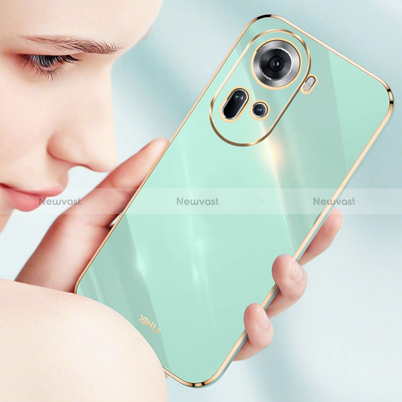 Ultra-thin Silicone Gel Soft Case Cover XL1 for Oppo Reno11 5G