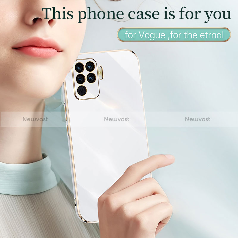 Ultra-thin Silicone Gel Soft Case Cover XL1 for Oppo Reno5 F