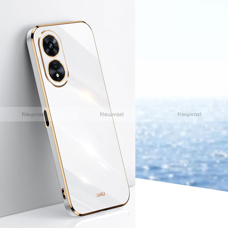 Ultra-thin Silicone Gel Soft Case Cover XL1 for Oppo Reno8 T 5G