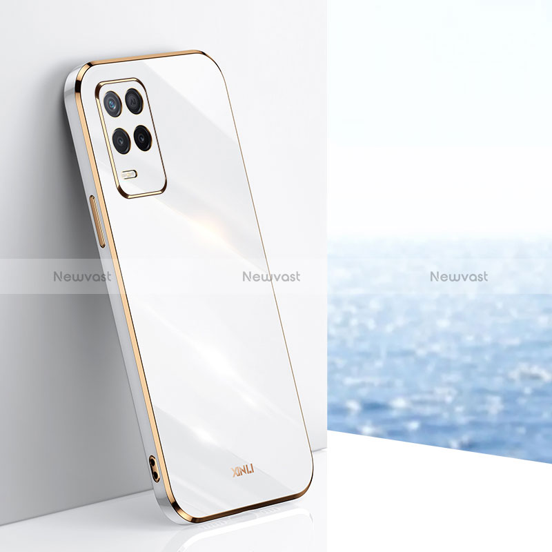 Ultra-thin Silicone Gel Soft Case Cover XL1 for Realme 8s 5G White