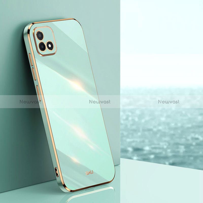 Ultra-thin Silicone Gel Soft Case Cover XL1 for Realme C11 (2021) Green