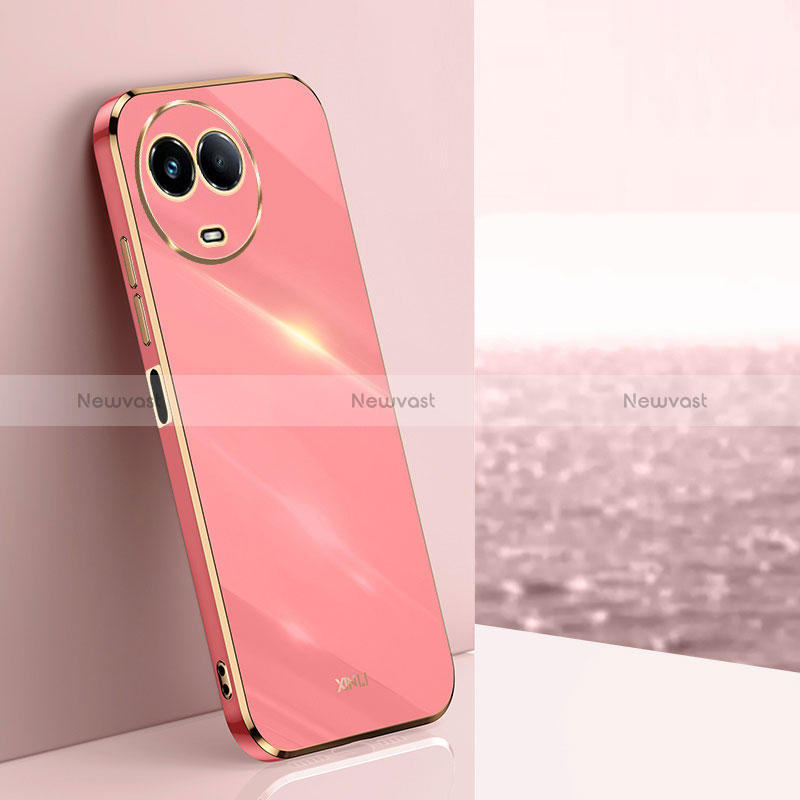 Ultra-thin Silicone Gel Soft Case Cover XL1 for Realme V50 5G