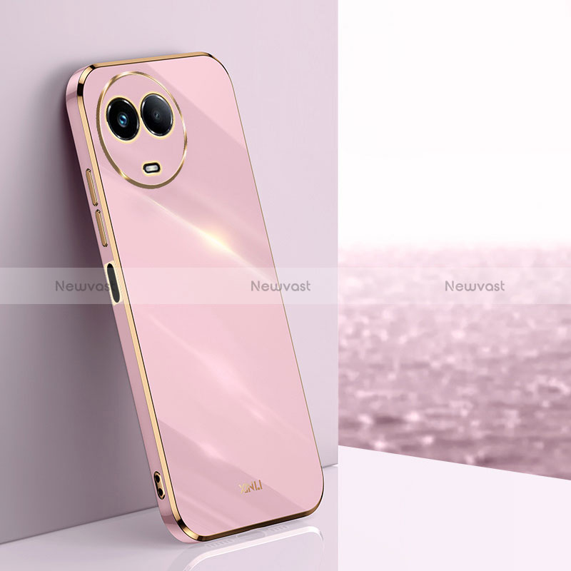 Ultra-thin Silicone Gel Soft Case Cover XL1 for Realme V50 5G