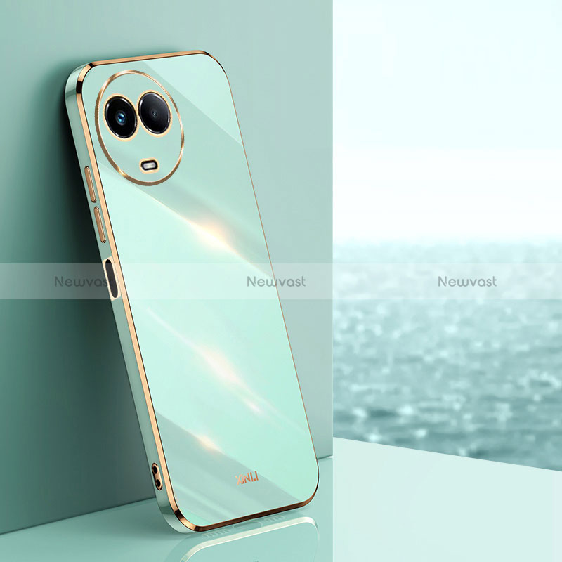 Ultra-thin Silicone Gel Soft Case Cover XL1 for Realme V50 5G