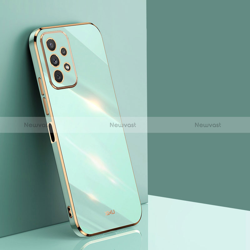 Ultra-thin Silicone Gel Soft Case Cover XL1 for Samsung Galaxy A13 4G Green