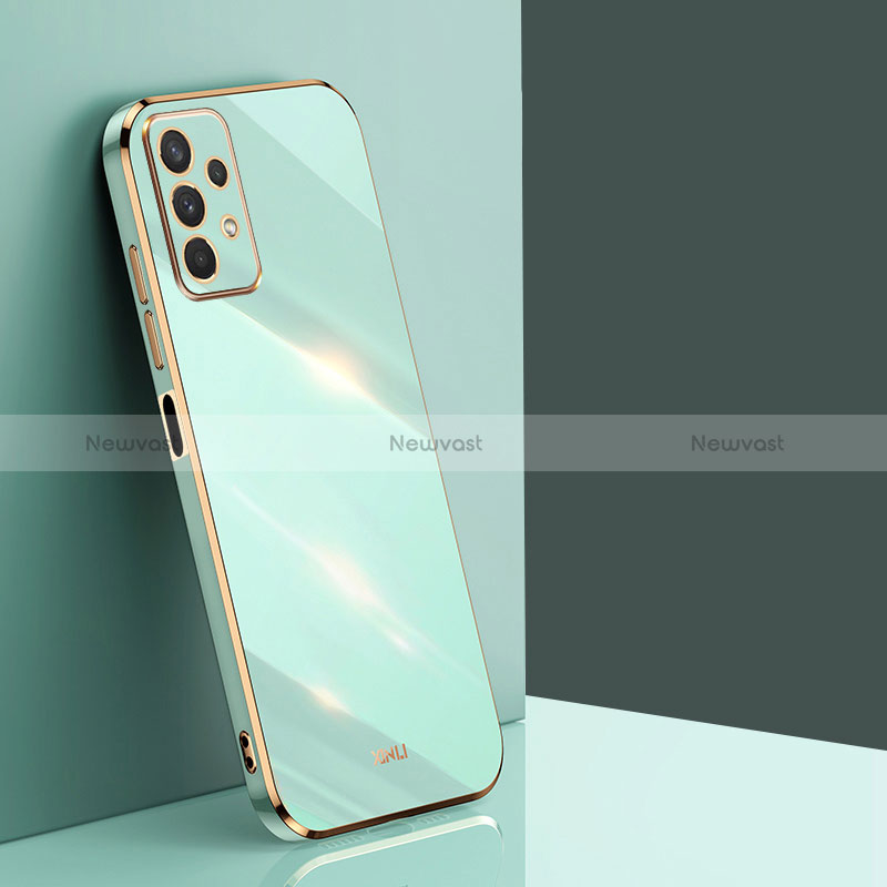 Ultra-thin Silicone Gel Soft Case Cover XL1 for Samsung Galaxy A32 4G Green