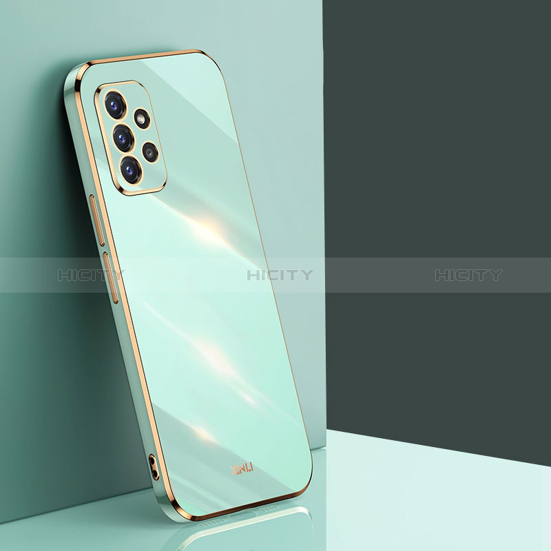 Ultra-thin Silicone Gel Soft Case Cover XL1 for Samsung Galaxy A72 5G Green
