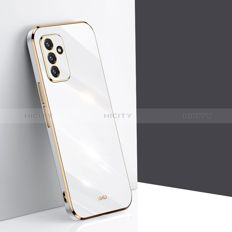 Ultra-thin Silicone Gel Soft Case Cover XL1 for Samsung Galaxy A82 5G White