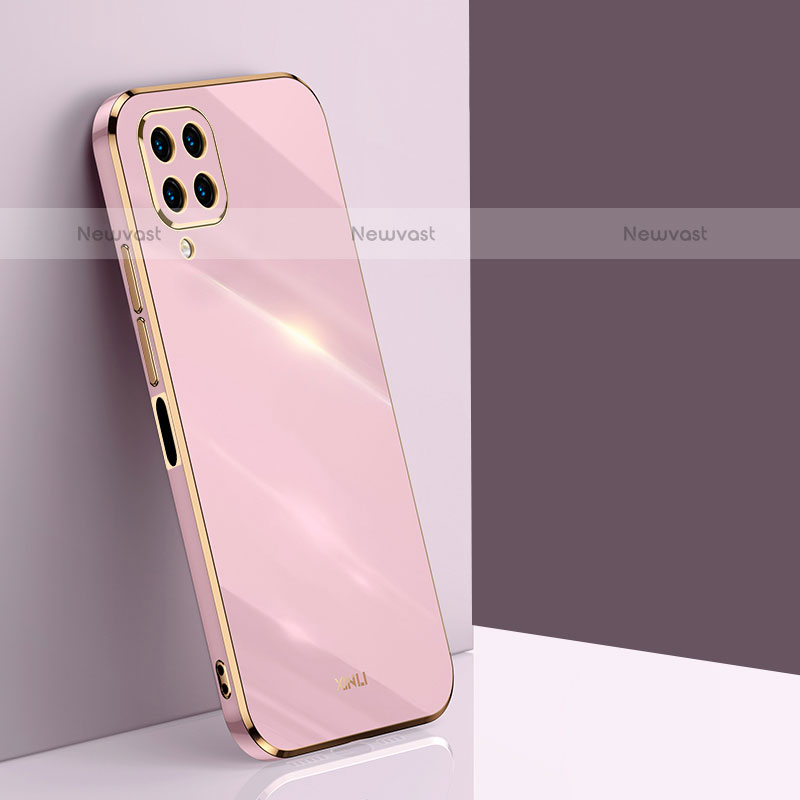 Ultra-thin Silicone Gel Soft Case Cover XL1 for Samsung Galaxy M32 4G Pink