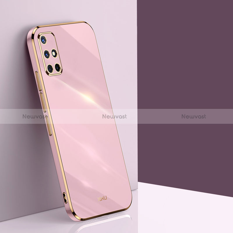 Ultra-thin Silicone Gel Soft Case Cover XL1 for Samsung Galaxy M40S Pink