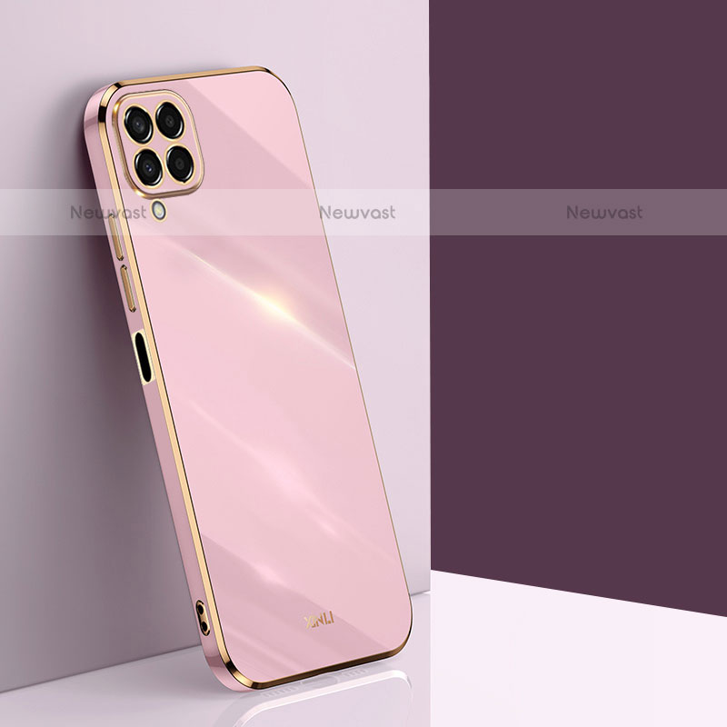 Ultra-thin Silicone Gel Soft Case Cover XL1 for Samsung Galaxy M53 5G Pink