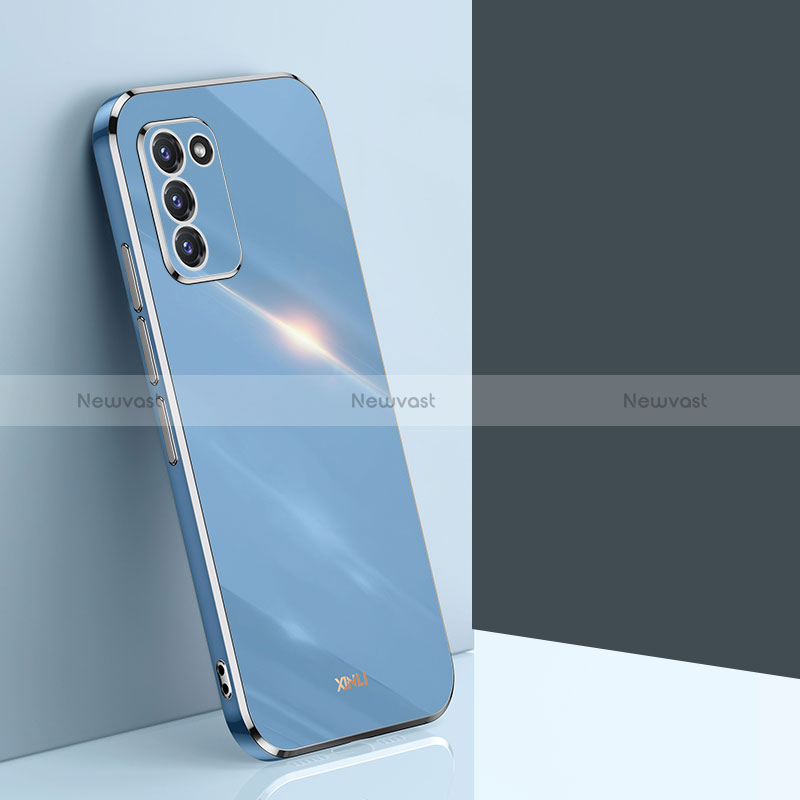 Ultra-thin Silicone Gel Soft Case Cover XL1 for Samsung Galaxy S20 FE 4G Blue