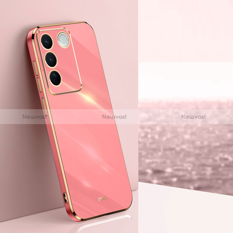 Ultra-thin Silicone Gel Soft Case Cover XL1 for Vivo V27 Pro 5G