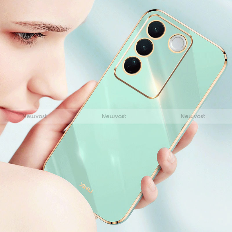 Ultra-thin Silicone Gel Soft Case Cover XL1 for Vivo V27e 5G