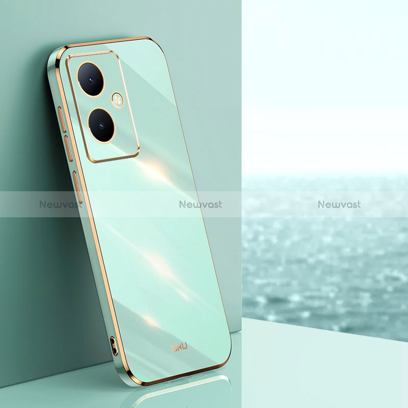 Ultra-thin Transparent TPU Soft Case T02 for Vivo V29 Lite 5G Clear