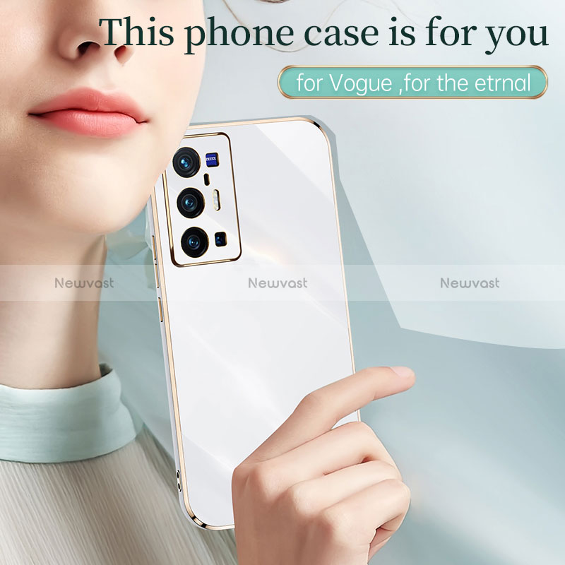 Ultra-thin Silicone Gel Soft Case Cover XL1 for Vivo X70 Pro+ Plus 5G