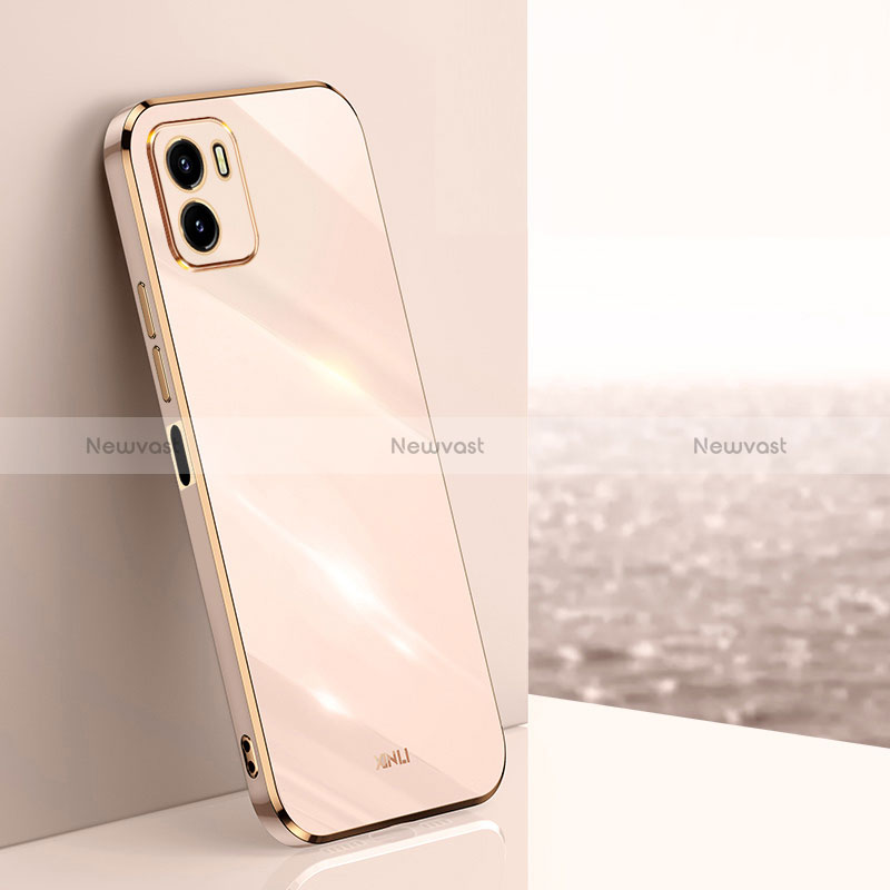 Ultra-thin Silicone Gel Soft Case Cover XL1 for Vivo Y01 Gold