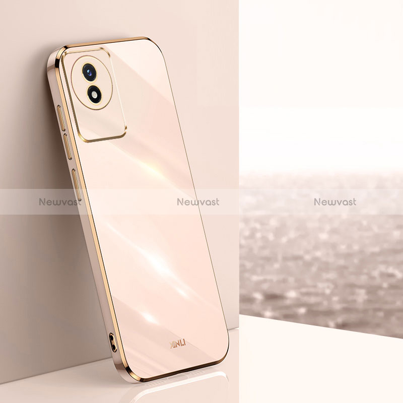 Ultra-thin Silicone Gel Soft Case Cover XL1 for Vivo Y02 Gold