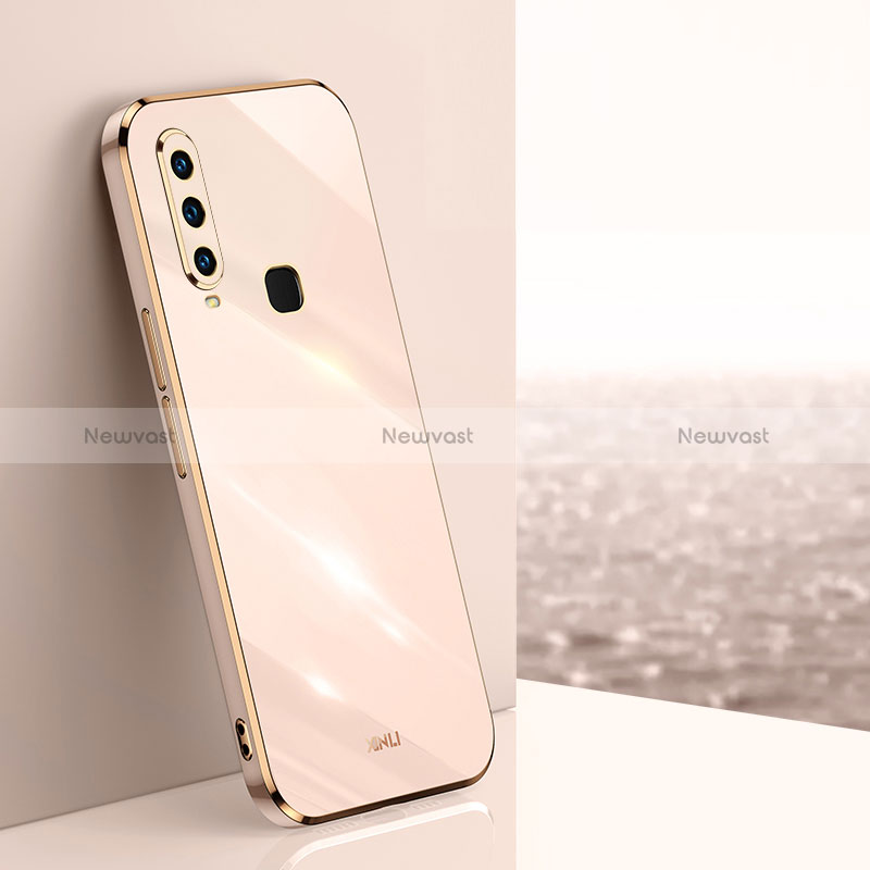 Ultra-thin Silicone Gel Soft Case Cover XL1 for Vivo Y12 Gold