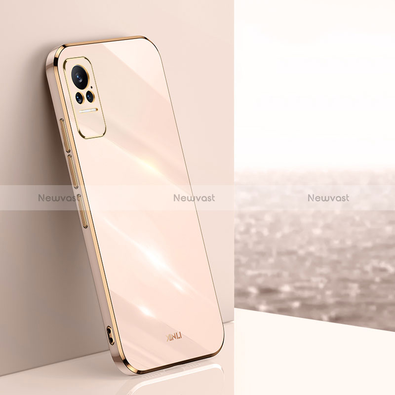 Ultra-thin Silicone Gel Soft Case Cover XL1 for Xiaomi Civi 1S 5G Gold