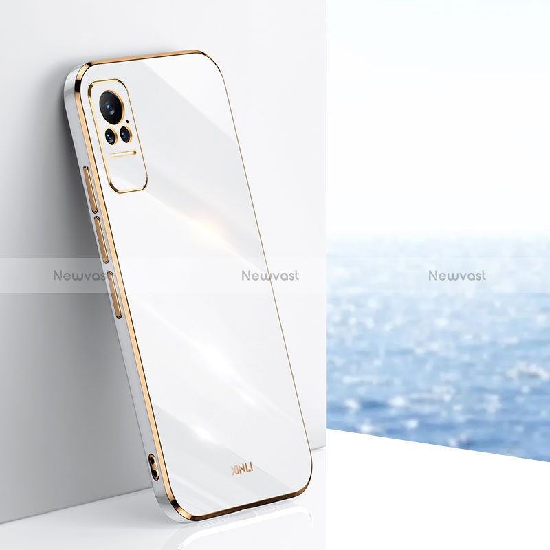 Ultra-thin Silicone Gel Soft Case Cover XL1 for Xiaomi Civi 1S 5G White