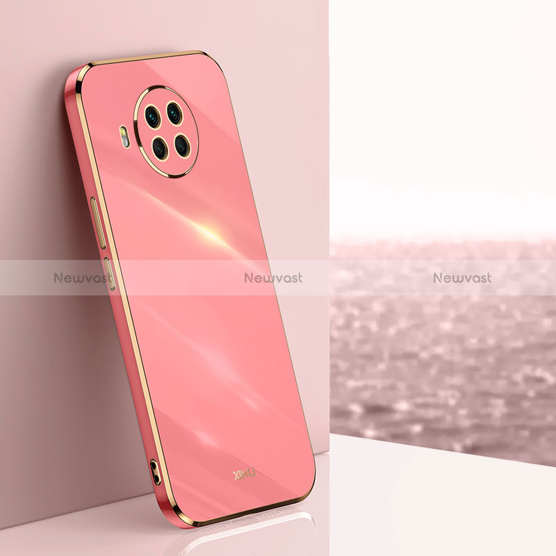 Ultra-thin Silicone Gel Soft Case Cover XL1 for Xiaomi Mi 10i 5G Hot Pink