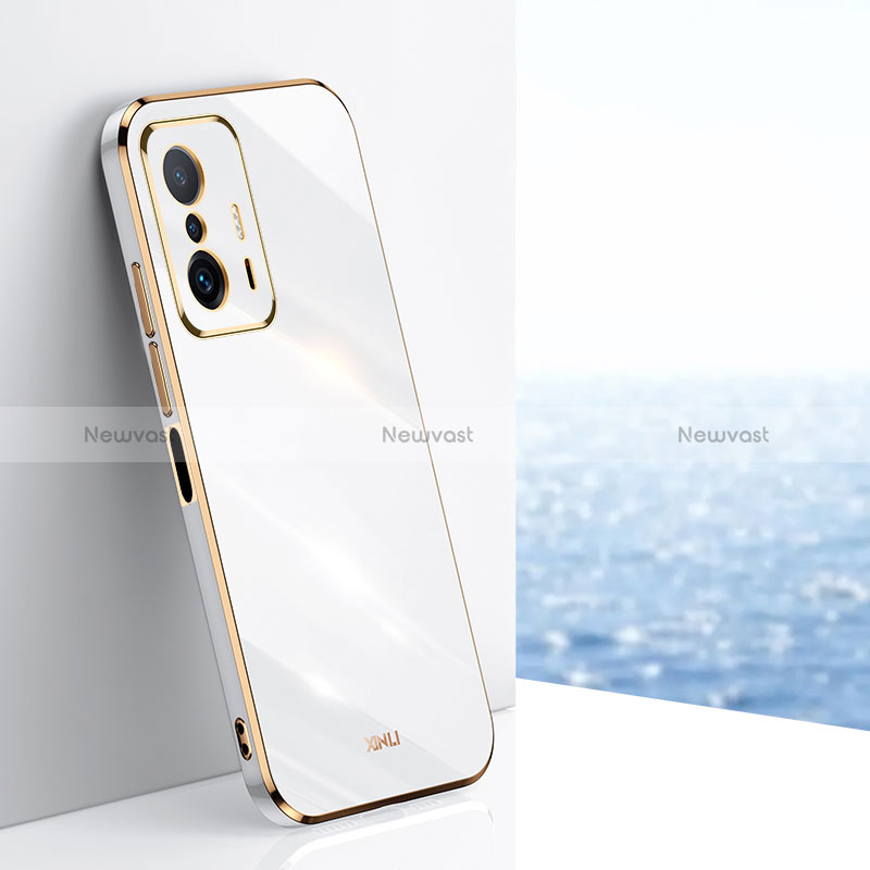 Ultra-thin Silicone Gel Soft Case Cover XL1 for Xiaomi Mi 11T 5G White