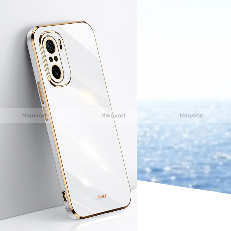 Ultra-thin Silicone Gel Soft Case Cover XL1 for Xiaomi Mi 11X Pro 5G White