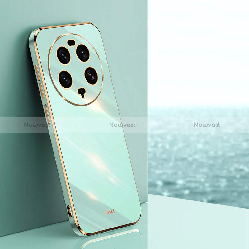 Ultra-thin Silicone Gel Soft Case Cover XL1 for Xiaomi Mi 13 Ultra 5G Green