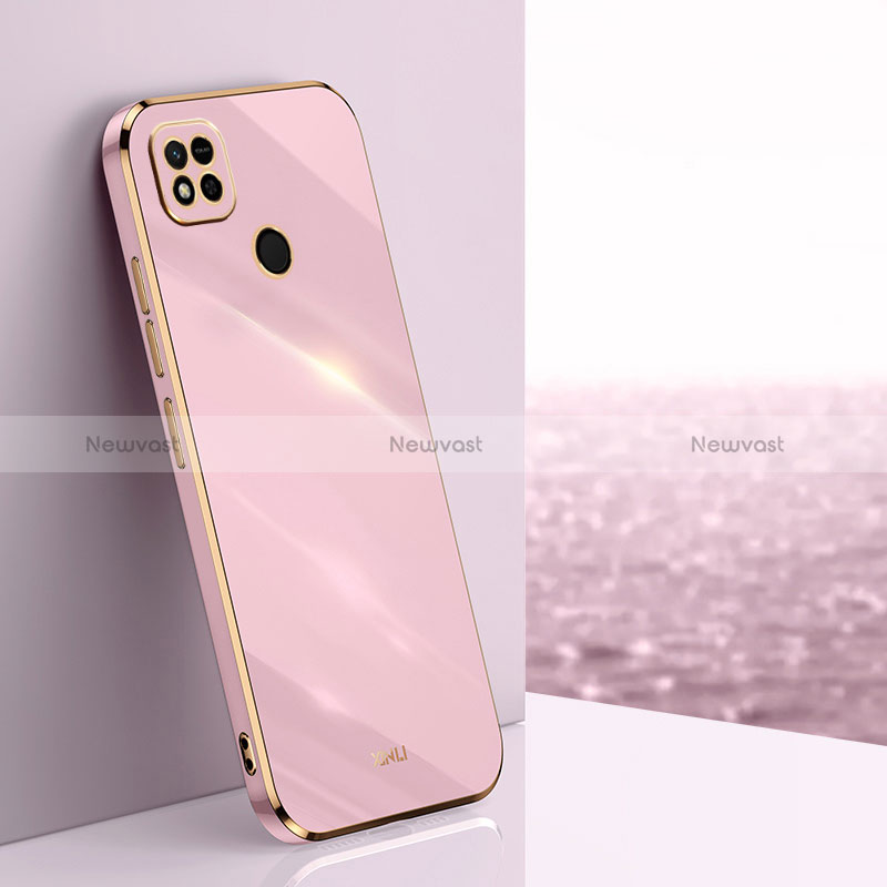 Ultra-thin Silicone Gel Soft Case Cover XL1 for Xiaomi POCO C3 Pink
