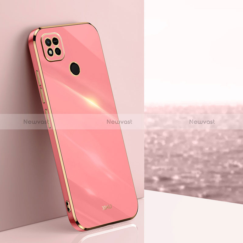 Ultra-thin Silicone Gel Soft Case Cover XL1 for Xiaomi POCO C31 Hot Pink