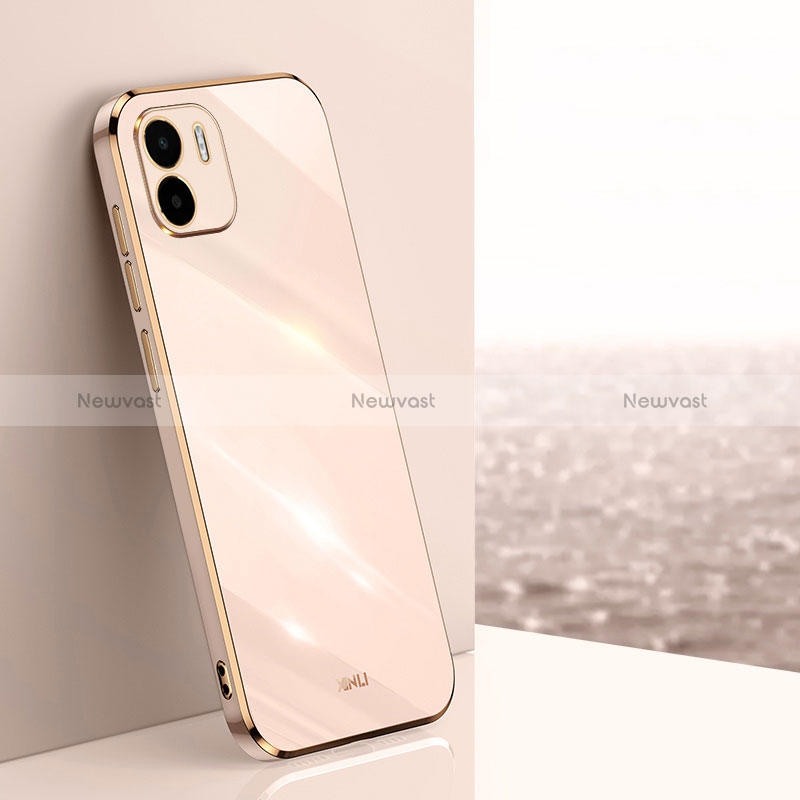 Ultra-thin Silicone Gel Soft Case Cover XL1 for Xiaomi Poco C50 Gold