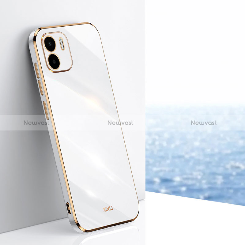 Ultra-thin Silicone Gel Soft Case Cover XL1 for Xiaomi Poco C50 White