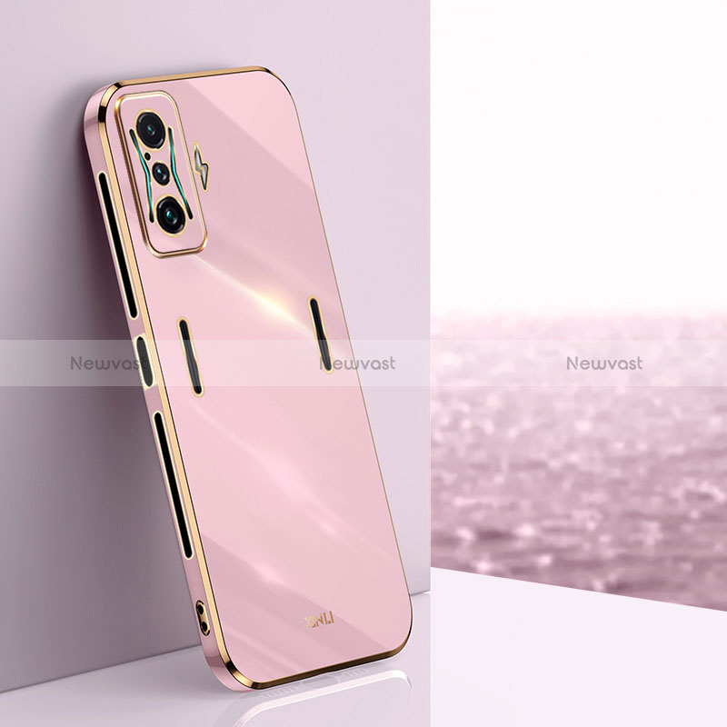 Ultra-thin Silicone Gel Soft Case Cover XL1 for Xiaomi Poco F4 GT 5G Pink