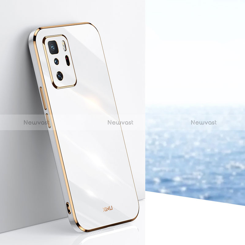 Ultra-thin Silicone Gel Soft Case Cover XL1 for Xiaomi Poco X3 GT 5G White