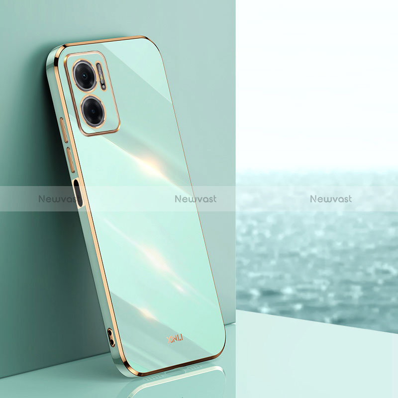 Ultra-thin Silicone Gel Soft Case Cover XL1 for Xiaomi Redmi 10 5G Green