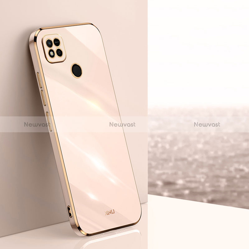 Ultra-thin Silicone Gel Soft Case Cover XL1 for Xiaomi Redmi 10A 4G Gold