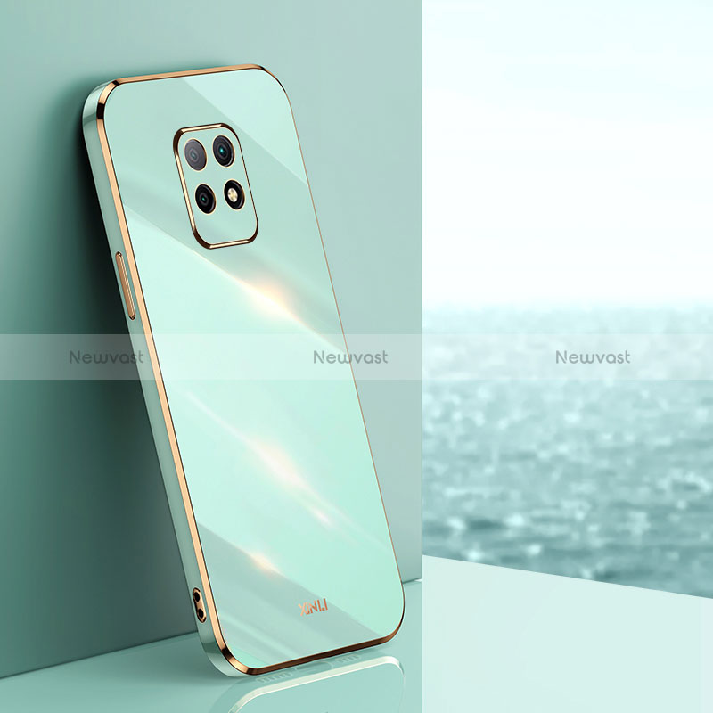 Ultra-thin Silicone Gel Soft Case Cover XL1 for Xiaomi Redmi 10X Pro 5G Green