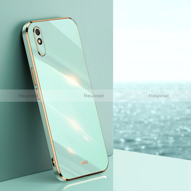 Ultra-thin Silicone Gel Soft Case Cover XL1 for Xiaomi Redmi 9A Green