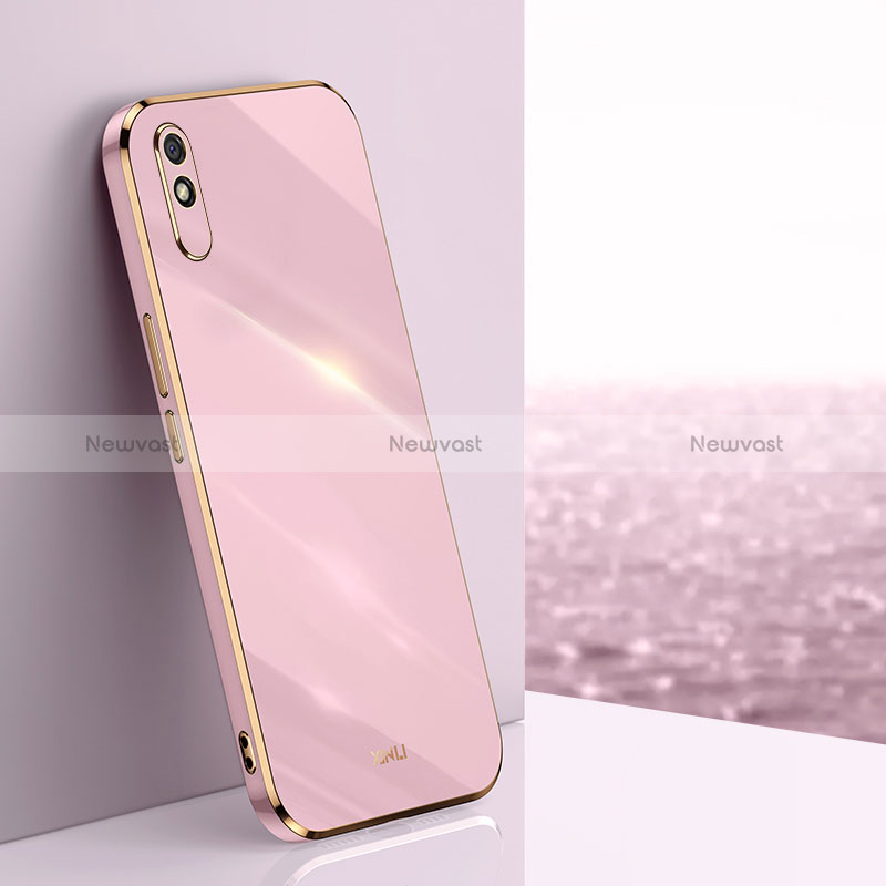 Ultra-thin Silicone Gel Soft Case Cover XL1 for Xiaomi Redmi 9A Pink