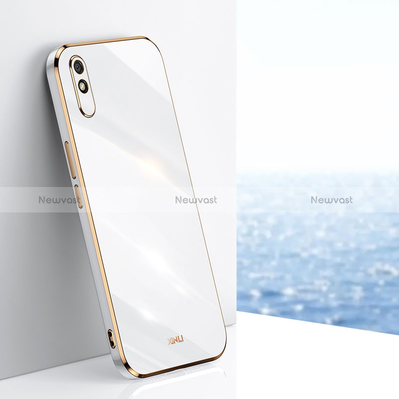 Ultra-thin Silicone Gel Soft Case Cover XL1 for Xiaomi Redmi 9A White