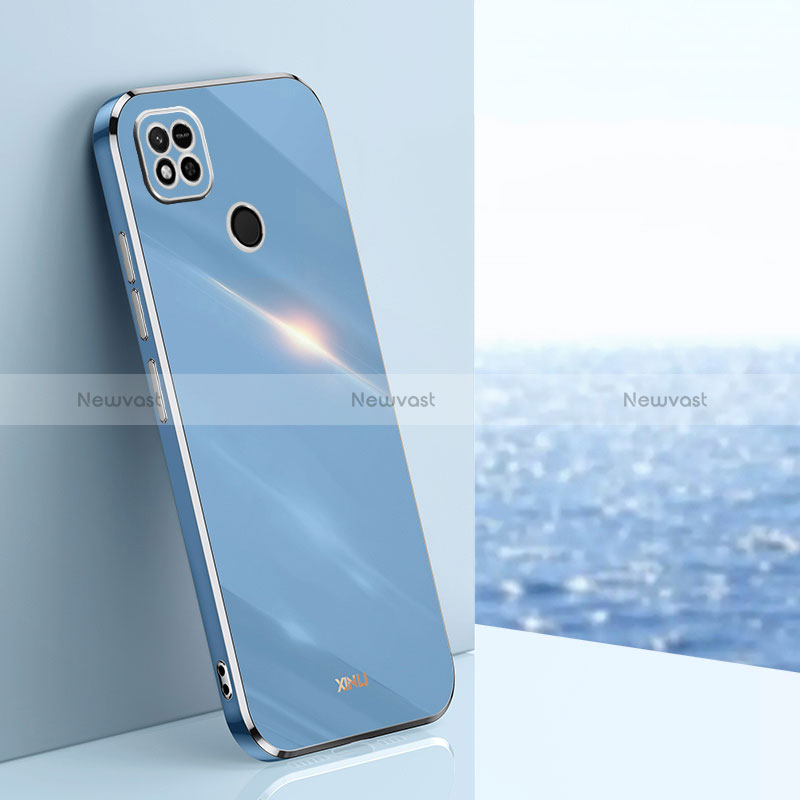 Ultra-thin Silicone Gel Soft Case Cover XL1 for Xiaomi Redmi 9C Blue