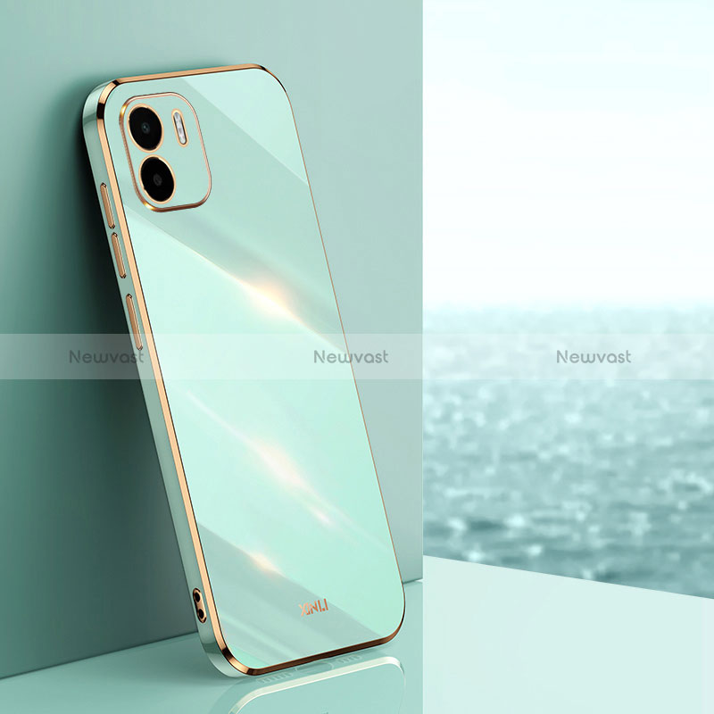 Ultra-thin Silicone Gel Soft Case Cover XL1 for Xiaomi Redmi A1 Green