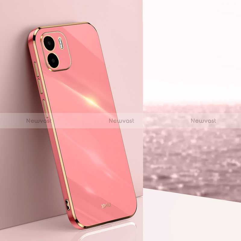 Ultra-thin Silicone Gel Soft Case Cover XL1 for Xiaomi Redmi A2 Plus Hot Pink