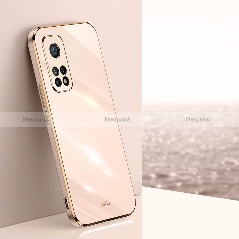 Ultra-thin Silicone Gel Soft Case Cover XL1 for Xiaomi Redmi K30S 5G Gold
