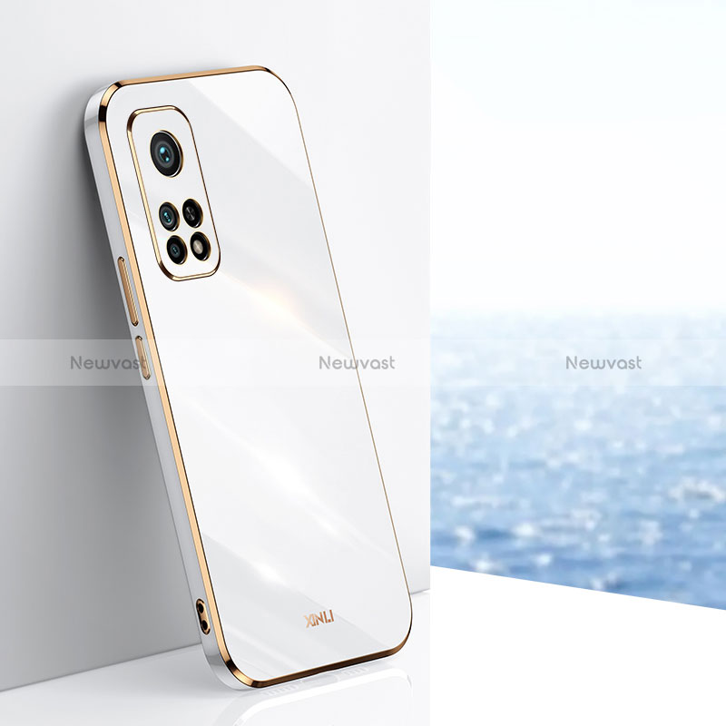 Ultra-thin Silicone Gel Soft Case Cover XL1 for Xiaomi Redmi K30S 5G White