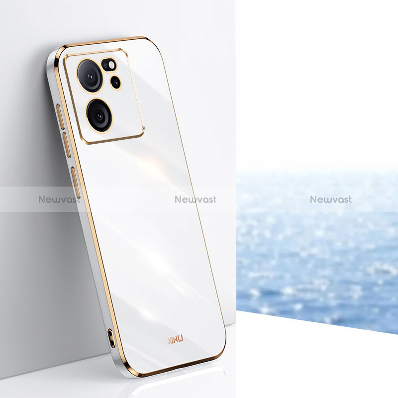 Ultra-thin Silicone Gel Soft Case Cover XL1 for Xiaomi Redmi K60 Ultra 5G White