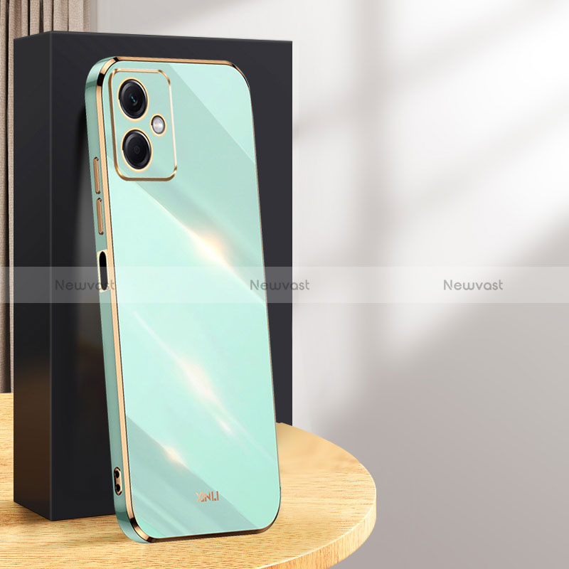 Ultra-thin Silicone Gel Soft Case Cover XL1 for Xiaomi Redmi Note 12R Pro 5G Green